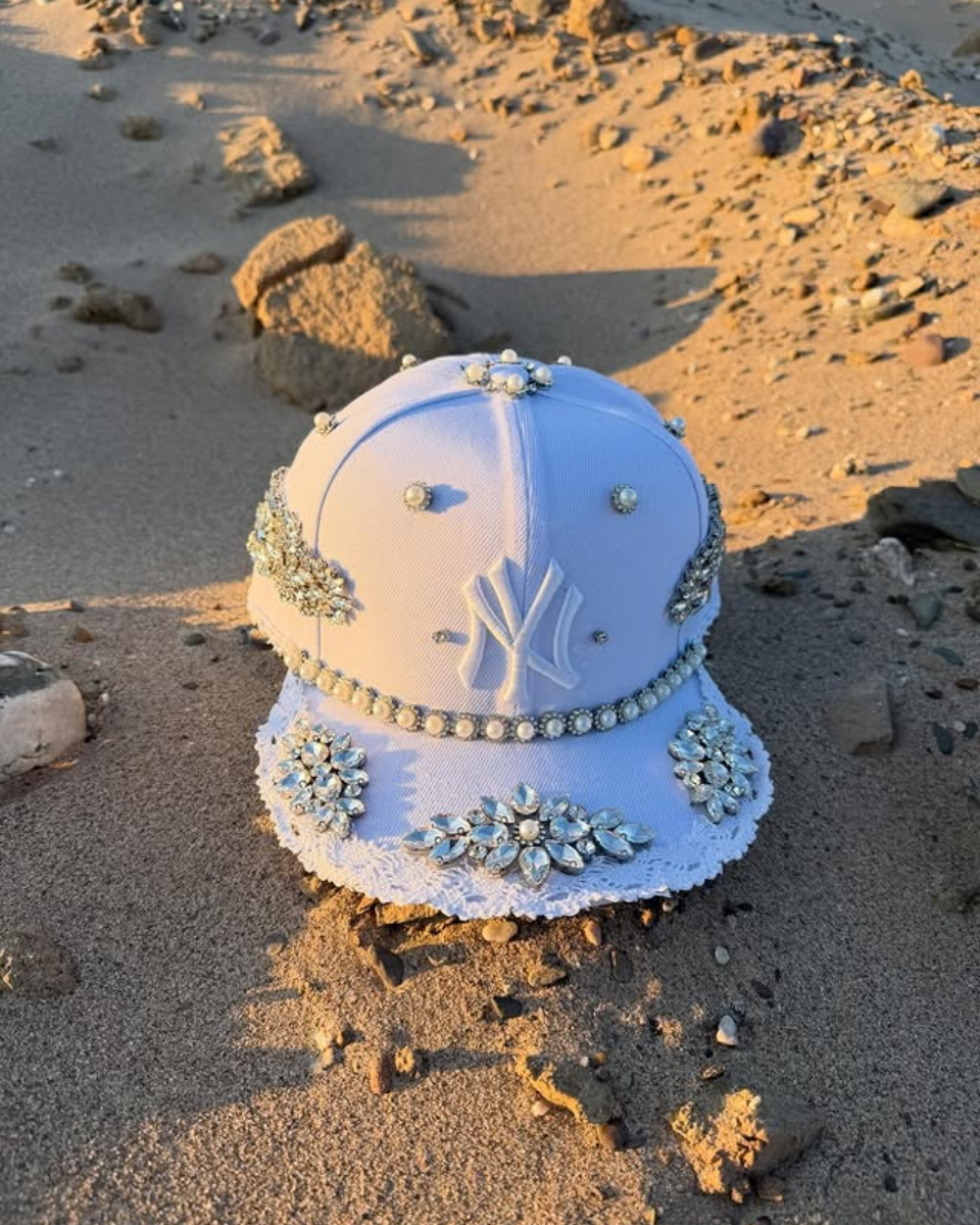 Floral Fitted Cap