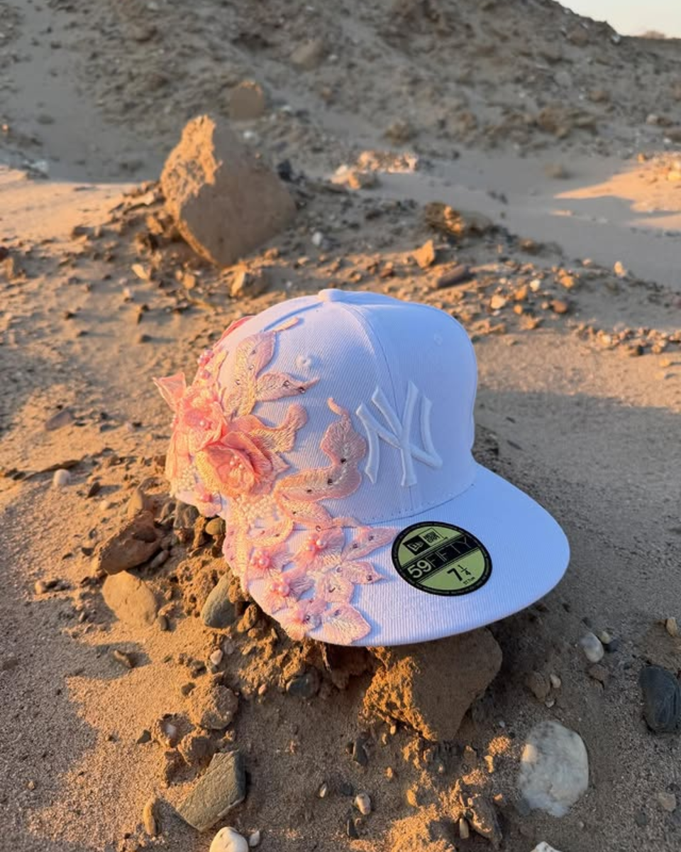 Floral Fitted Cap
