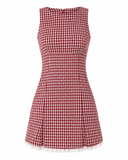Gingham Mini Dress