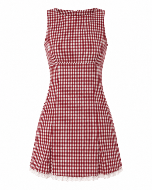 Gingham Mini Dress