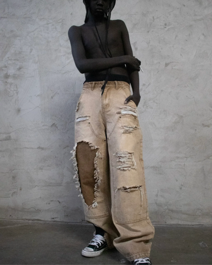 Faded Sand Jeans