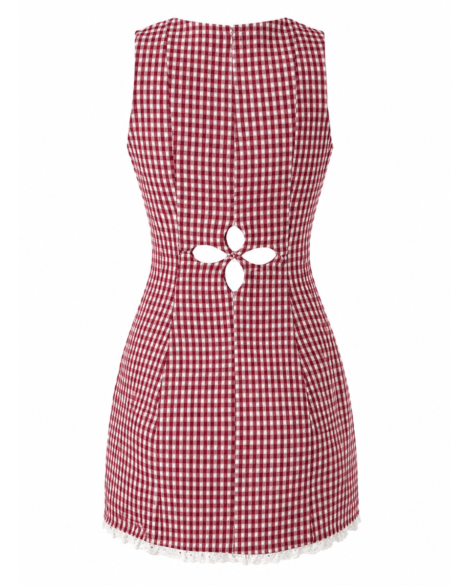 Gingham Mini Dress