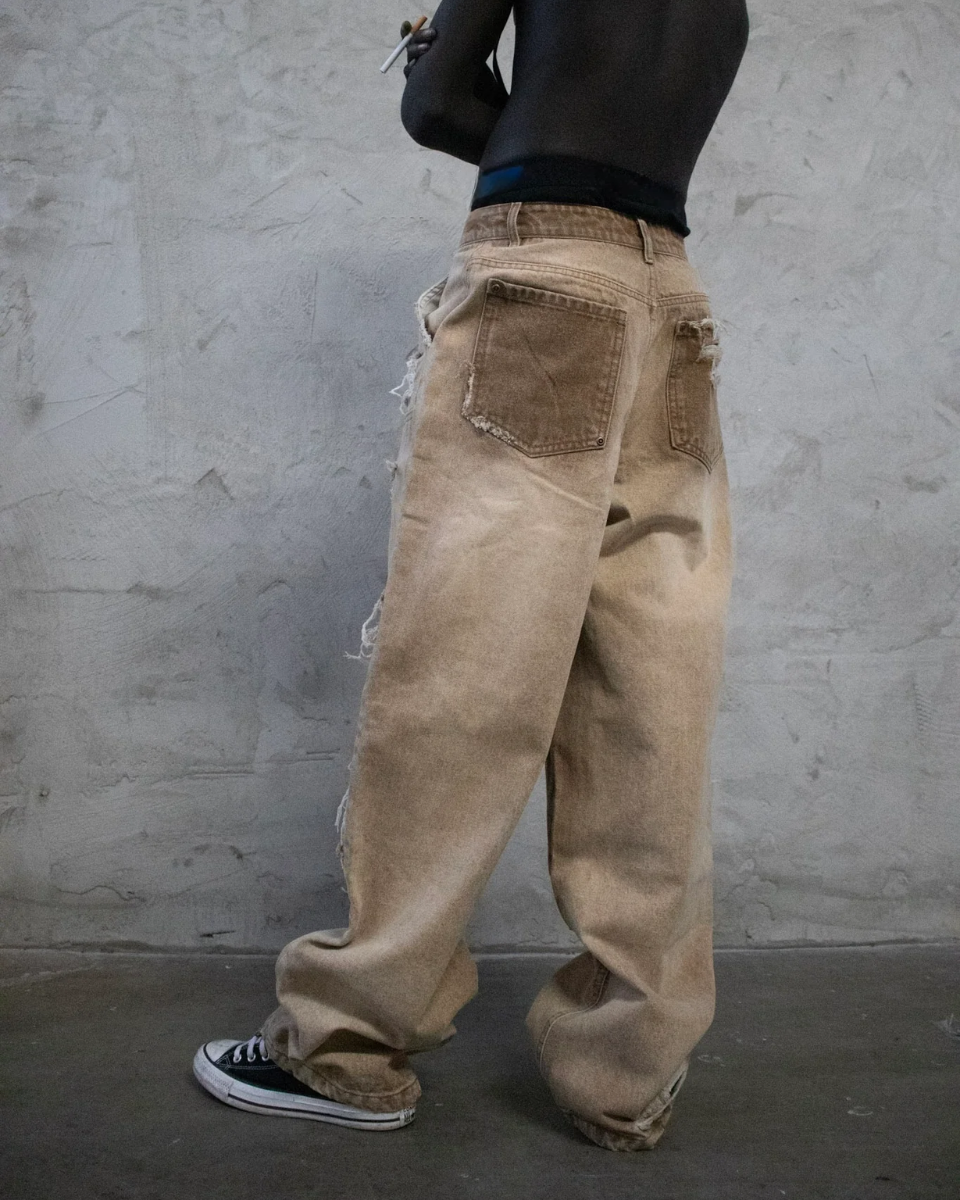 Faded Sand Jeans