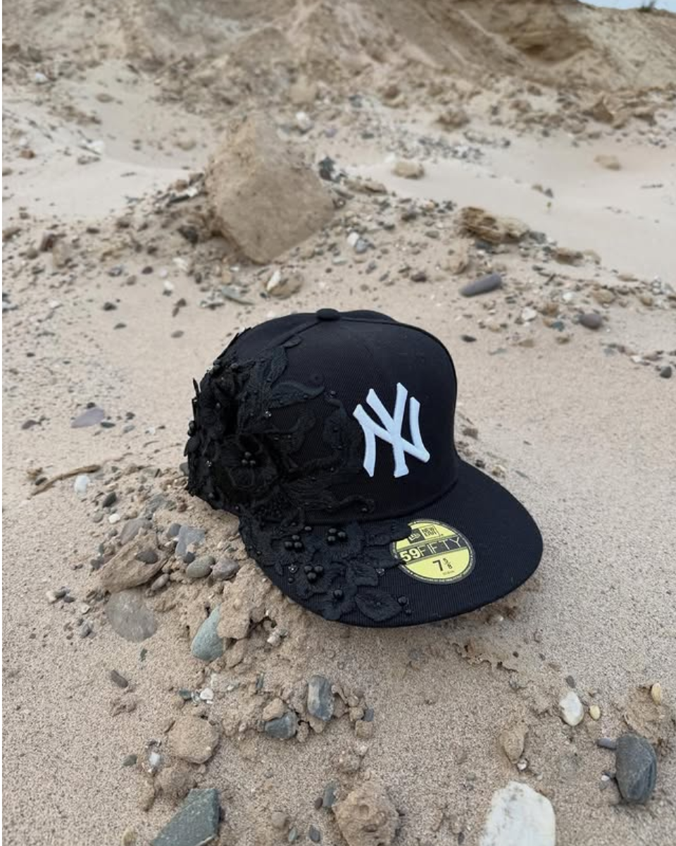 Floral Fitted Cap