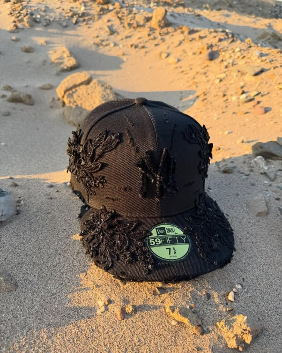 Floral Fitted Cap