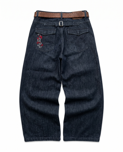 Unisex Barrel Jeans