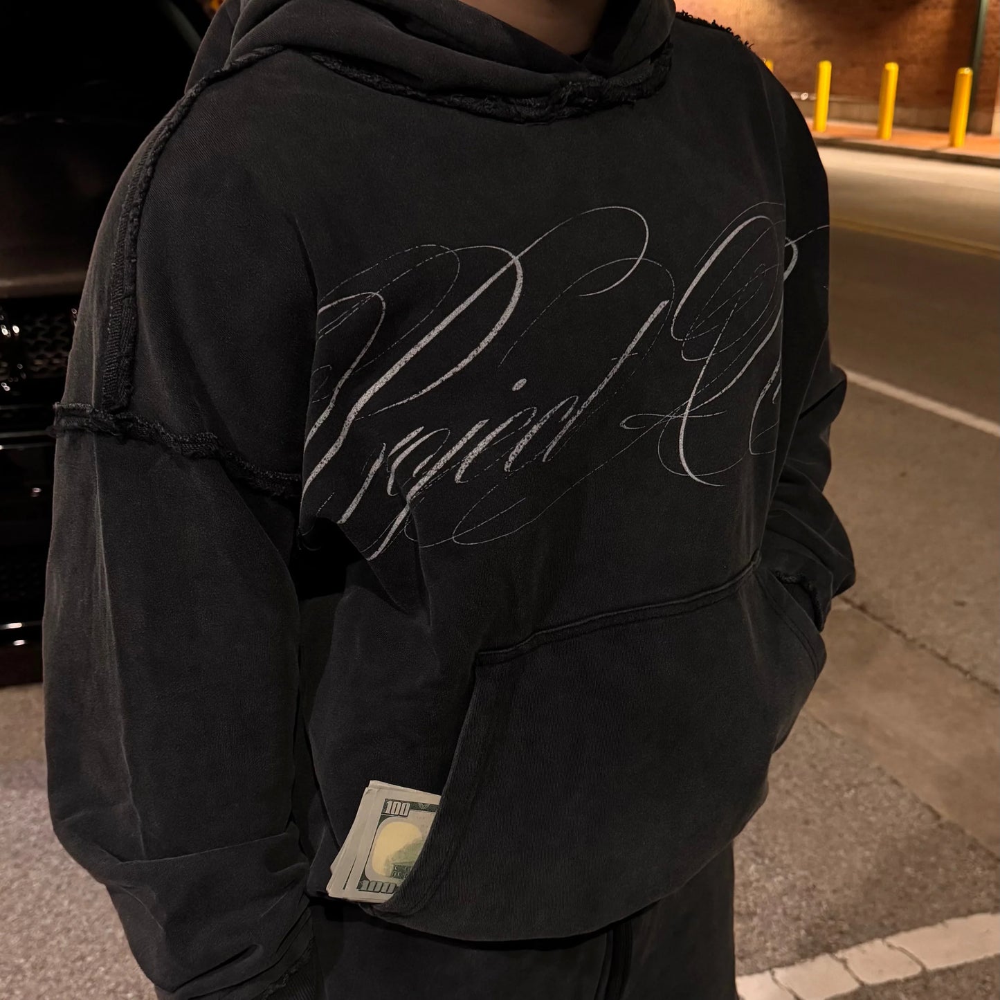 Unisex Script Hoodie