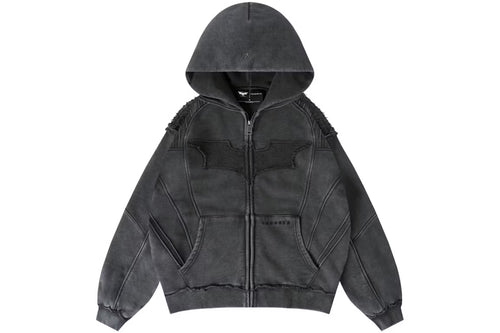 Bat Graphic Zip Up
