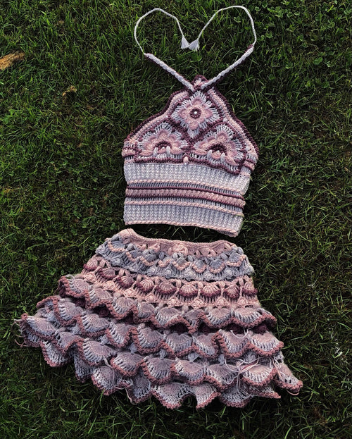 Lavender Crochet Set