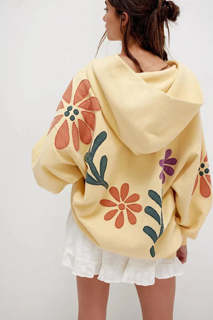 Flowers Vibe Hoodie