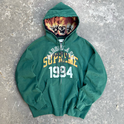 MM6 Graphic Zip Hoodie